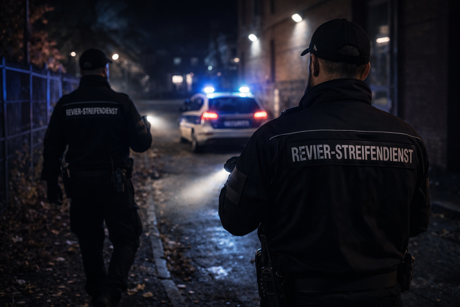 Sicherheitsmitarbeiter im Revier- und Streifendienst